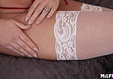 Hotwife Seduces Gym Hookup for a Sloppy Deepthroat Quickie