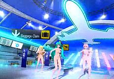Hatsune Miku Rin & Luka Tricolore nude mod