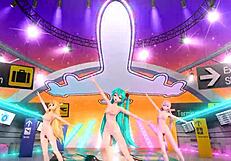 Hatsune Miku Rin & Luka Tricolore nude mod