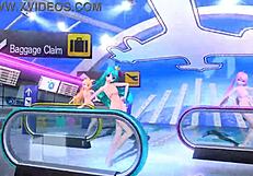 Hatsune Miku Rin & Luka Tricolore nude mod