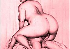 vintage erotic drawings stir up wild, naughty feelings