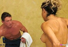 I’m So Turned On Watching Tranny Johanna B’s Oiled Massage