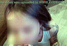 juicy pov blowjob from a cute bedroom babe