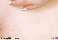 radiant blonde beauty bares all in close-up naked shots