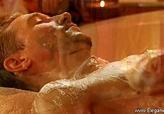 Gorgeous Golden Blonde Milf Gets Sensual Full-Body Massage
