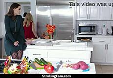 Thanksgiving Turns Into a Wild Fuck Fest With Aften Opal, Alix Lynx, Codey Steele, and Tommy Gunn