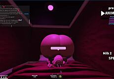Lesbian sex with fierce fembull futa action