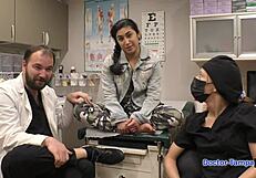 Yo, Dr Tampa gives Jasmine Rose a wild university physical exam