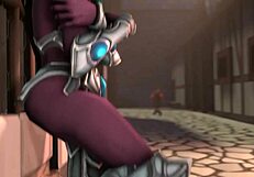 The Giantess Engages in Extreme Anal Vore with Intense Sound