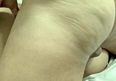 mature bbw pawg wife gets pussy licked in missionary. she rides hard like a wild bitch.
