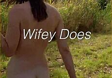 Young Wife's First Nude Walk Feels Thrilling
