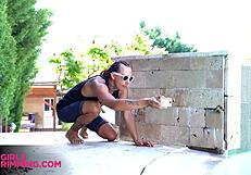 Man, I can’t even talk right, Sasha Rose’s dirty rimming is too hot!
