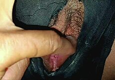 He spread her tight shaved pussy and pounded both holes hard