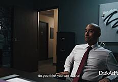 Nerd builds gadget to bang the bitch CEO in dark simulation