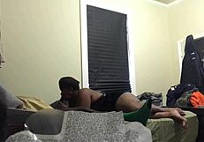 Religious Islamic Muslim Whore Stays Still for Cock Worship