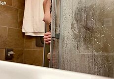 Yo, this redhead teen’s shower play with toys is pure fire! 🔥