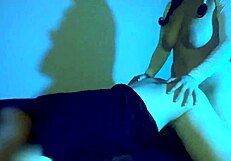 i can’t believe my busty girlfriend dominates me with a strapon in doggystyle. this argentinian amateur pegging is intense!
