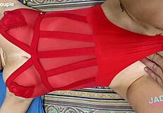 lingerie vermelha, não resisti, comi minha cunhada
