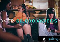 Girlsway - Hot Chanel Camryn Gets Raw Scissoring from Alexis Tae