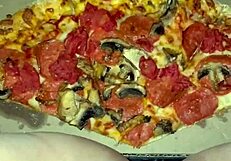 man, this arab teen's kinky pizza masturbation fetish is wild