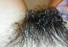 hairy bush underwater in a wild fetish pussy close-up video