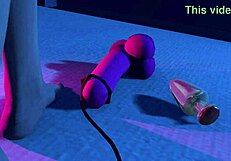 Night-Time Giantess Dominates with Extreme Anal Play