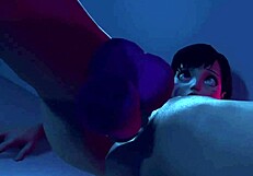 Night-Time Giantess Dominates with Extreme Anal Play