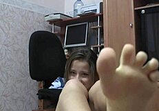 Came back from class to masturbate hard