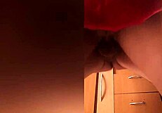 Man, those huge hips of my stepsister getting pounded in the kitchen!