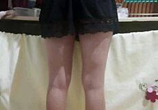 i hired this brazilian maid, her tight shorts in the kitchen got me so excited.