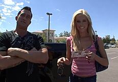 Fucking Blonde Slut Victoria White Hard!