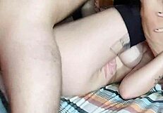 missionary pose drives me wild while banging my curvy latina stepsister