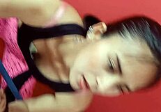 la linda vecina works out in common area n i offer cash to bang that big ass, damn