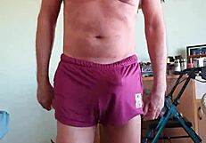 my new n2n gym shorts drive pervy papifacheros wild with fetish craze, oops i meant crazy