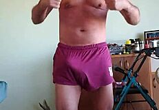 my new n2n gym shorts drive pervy papifacheros wild with fetish craze, oops i meant crazy