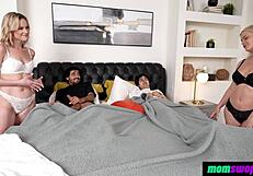 MomSwap - Hunter Stepmoms Sneak for Taboo Group Action