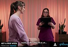 Hey, did ya see Leana Lovings workin’ magic on Lexi Luna’s busty bod with that epic massage?