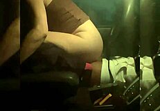 Her cuck man calls, but she cums harder with black cock