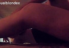 Wife Teases Strangers in Sauna with Flirty Moves on Hidden Cam