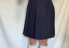 Hey, what's with this Japanese sailor uniform and shiny anal plug setup?