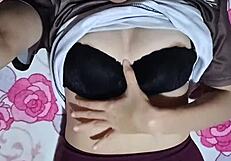hey babe, wanna see this latina's real orgasms on the sofa?