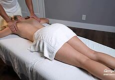 In-Home Massage Therapist Fucked Naughty Teen 18+ Hard, Wow!
