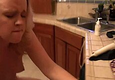 Burning Desire for Busty Mature Lesbians Using Vibrators and Strapons