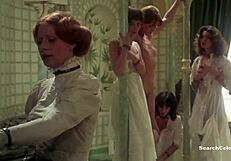 Corinne Clery and Jehanne Blaise in retro nude scene