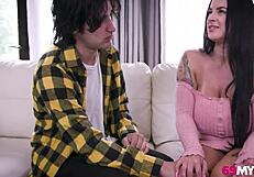 oh wow! payton preslee's huge tits in wild action!