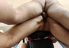 Cuckold Fantasy with Stepmom Ends in Deep Cum Inside