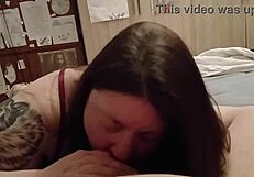 a homemade tale of titia sucking me off in bdsm play