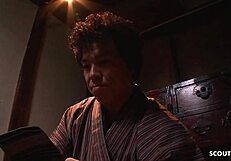 japanese teen with big saggy tits lures for raw creampie sex