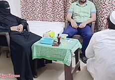 I watched Muslim women get taken by the doctor with her husband there.