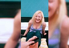 Ever tried foot tickling with Fifi Foxx?